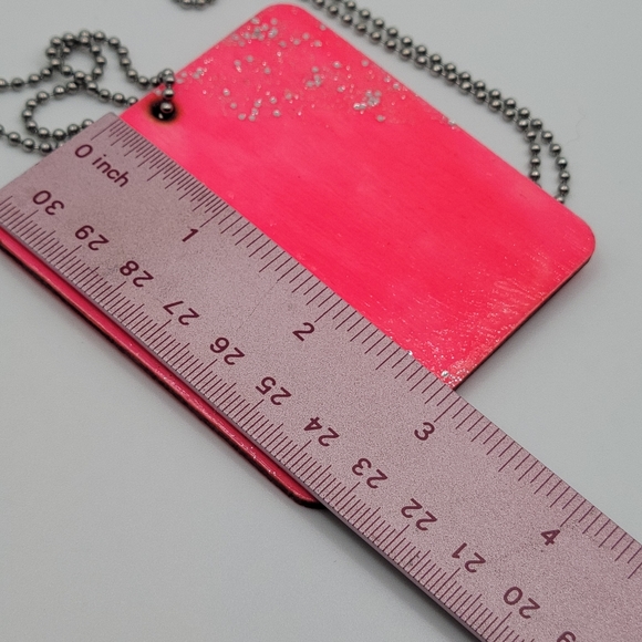 Strong Women GLOW IN DARK Dog Tag - Picture 4 of 5